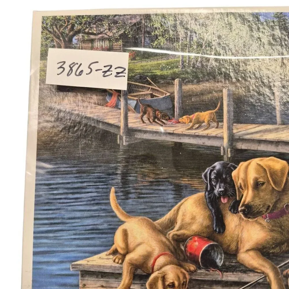 Buffalo Games Dog Days Summer School 750 pc Jigsaw Puzzle